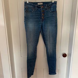 Madewell High Rise Skinny Jeans